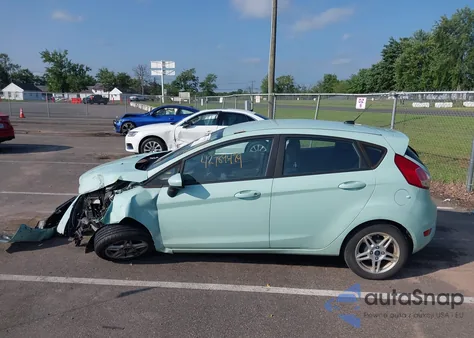 2018 Ford Fiesta Se from USA, damaged, VIN 3FADP4EJ1JM127916